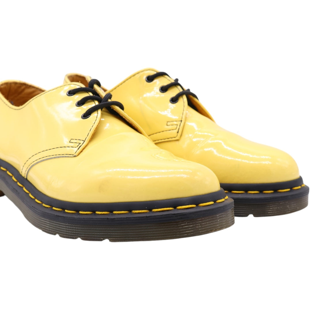 Dr. Martens 3-hole shoes 5 Women's 24.0cm genuine leather yellow type Vintage Second Hand