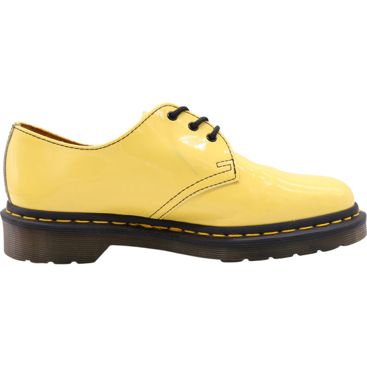 Dr. Martens 3-hole shoes 5 Women's 24.0cm genuine leather yellow type Vintage Second Hand
