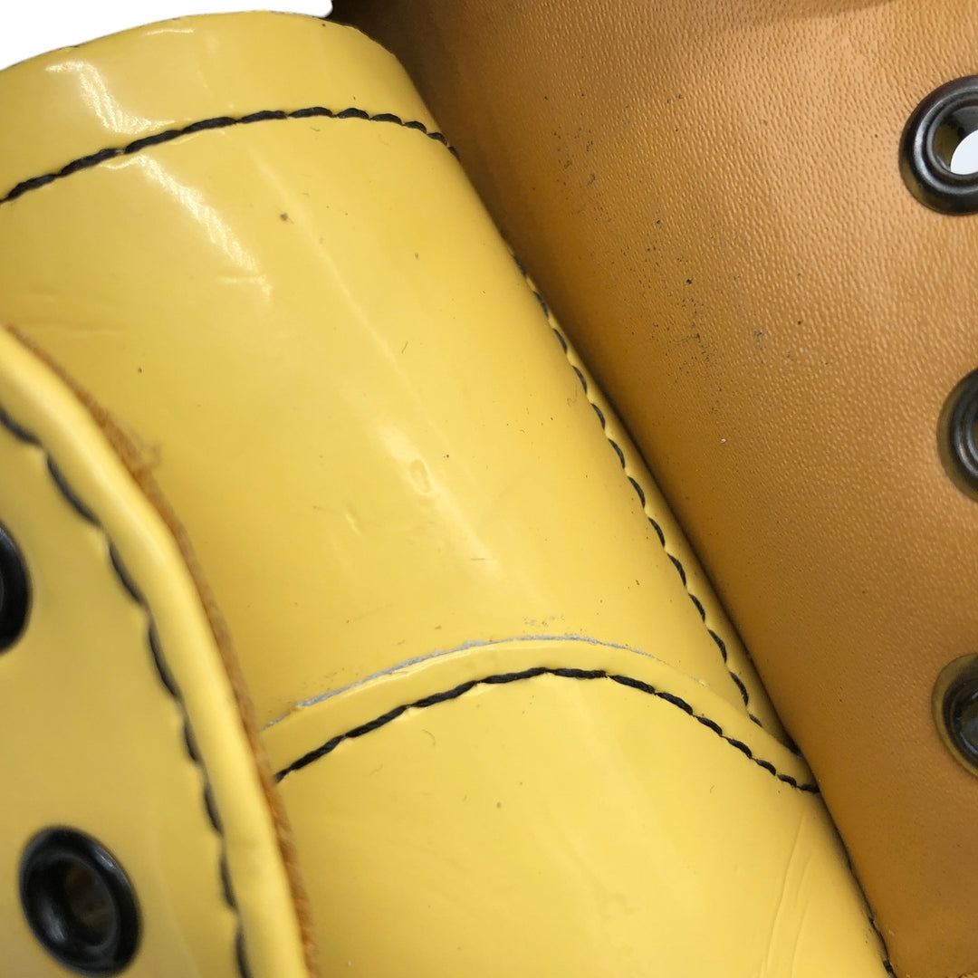 Dr. Martens 3-hole shoes 5 Women's 24.0cm genuine leather yellow type Vintage Second Hand