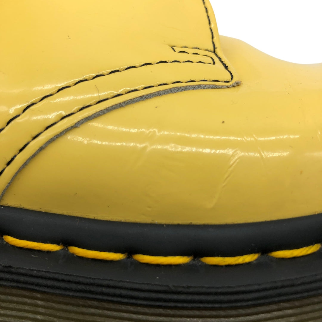 Dr. Martens 3-hole shoes 5 Women's 24.0cm genuine leather yellow type Vintage Second Hand