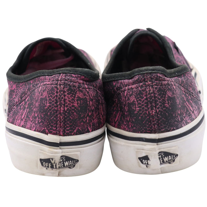 VANS AUTHENTIC Authentic All-over Print Sneakers 4 Women's 22.0cm unclear pink type Vintage Second Hand