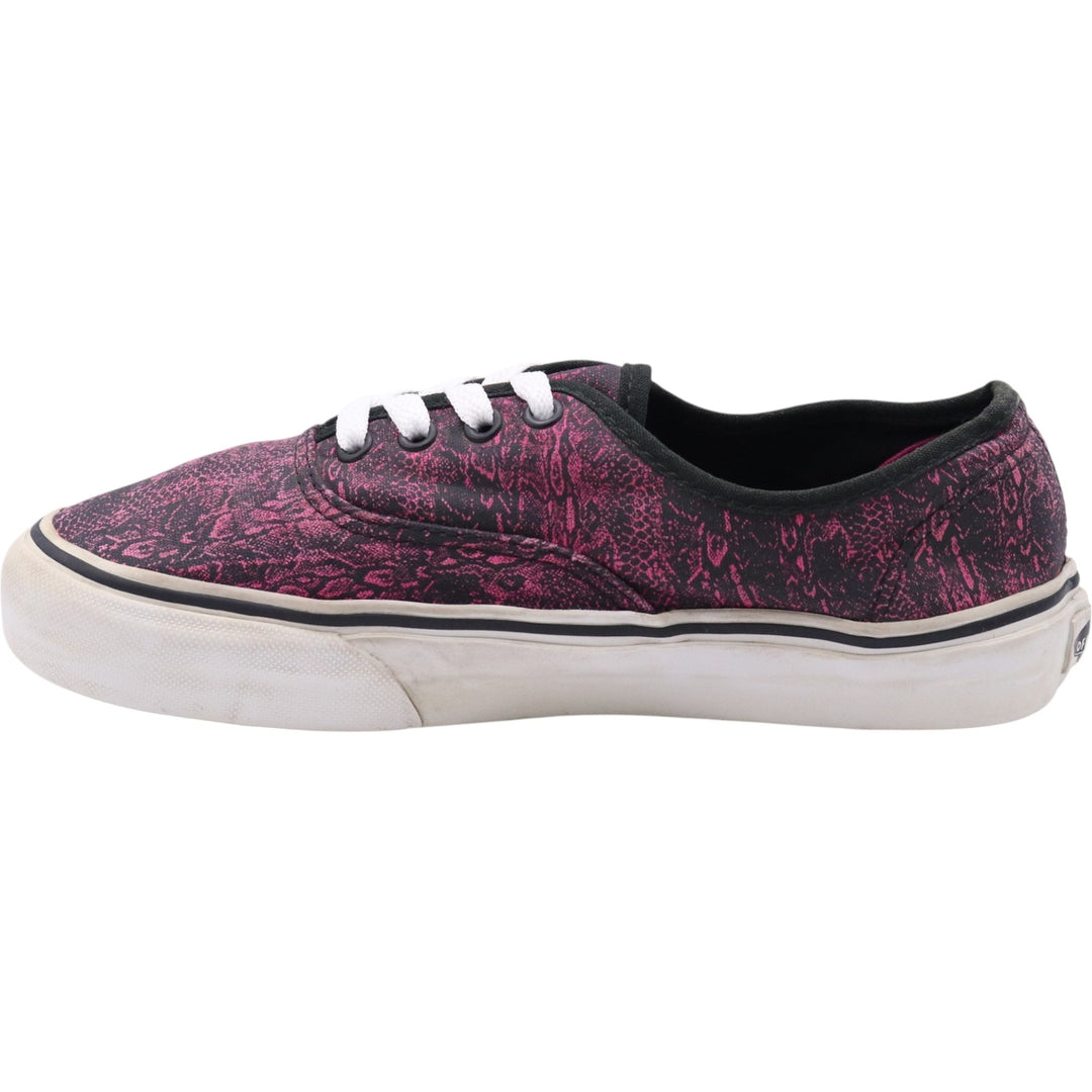 VANS AUTHENTIC Authentic All-over Print Sneakers 4 Women's 22.0cm unclear pink type Vintage Second Hand