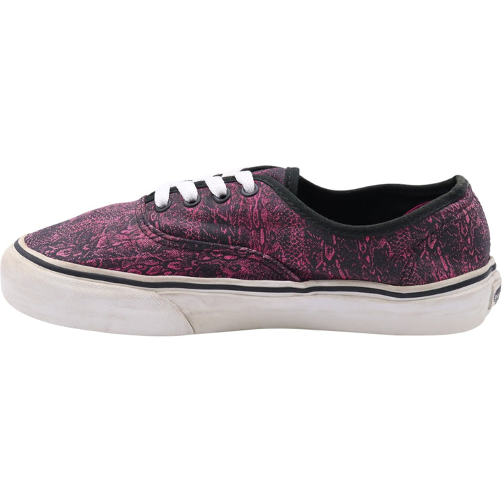 VANS AUTHENTIC Authentic All-over Print Sneakers 4 Women's 22.0cm unclear pink type Vintage Second Hand