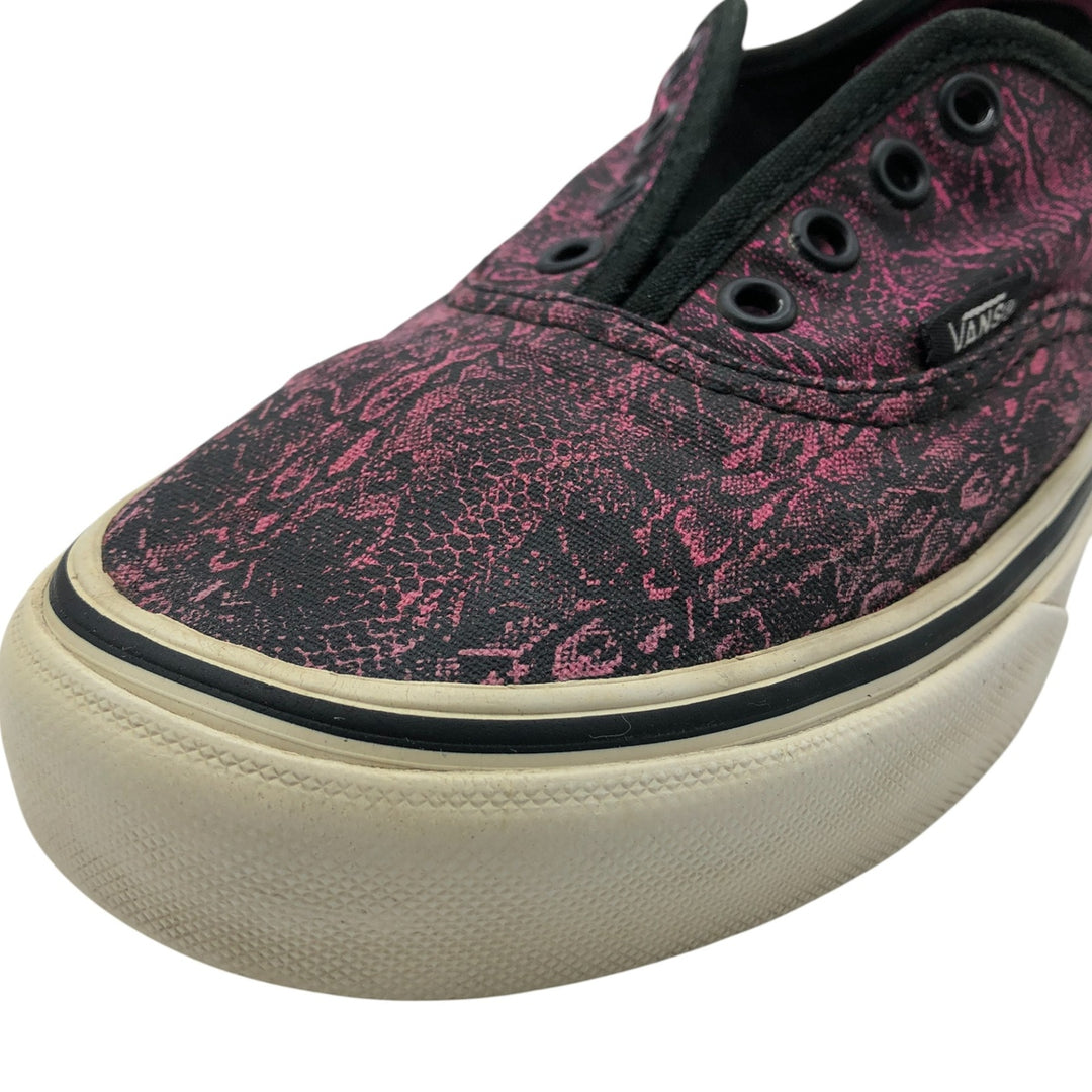 VANS AUTHENTIC Authentic All-over Print Sneakers 4 Women's 22.0cm unclear pink type Vintage Second Hand