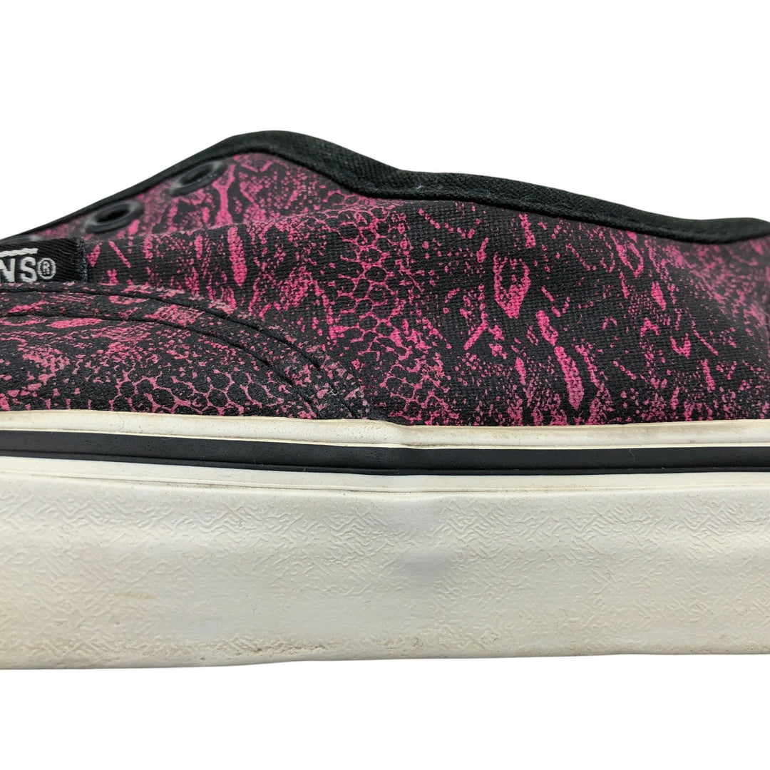 VANS AUTHENTIC Authentic All-over Print Sneakers 4 Women's 22.0cm unclear pink type Vintage Second Hand