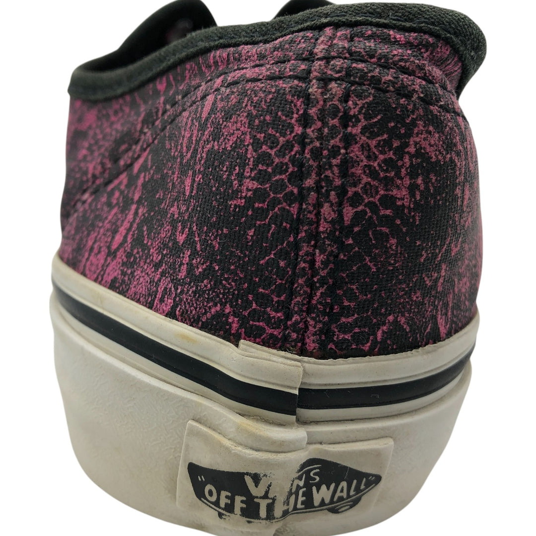 VANS AUTHENTIC Authentic All-over Print Sneakers 4 Women's 22.0cm unclear pink type Vintage Second Hand