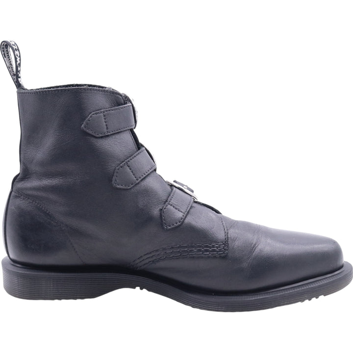 Dr. Martens Belt Boots 6 Women's 25.0cm genuine leather black type Vintage Second Hand