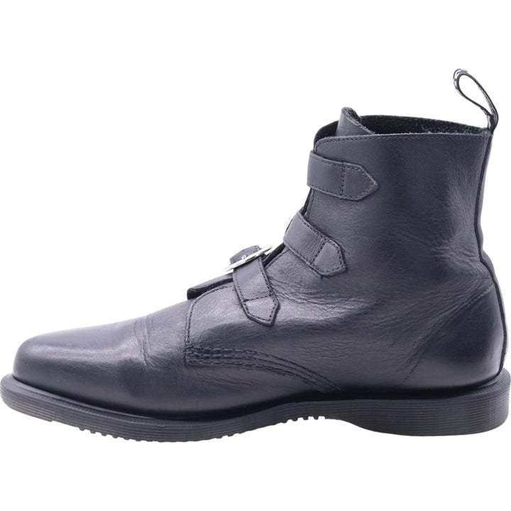 Dr. Martens Belt Boots 6 Women's 25.0cm genuine leather black type Vintage Second Hand
