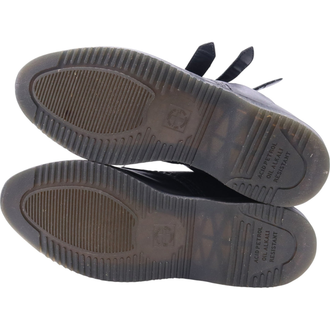 Dr. Martens Belt Boots 6 Women's 25.0cm genuine leather black type Vintage Second Hand