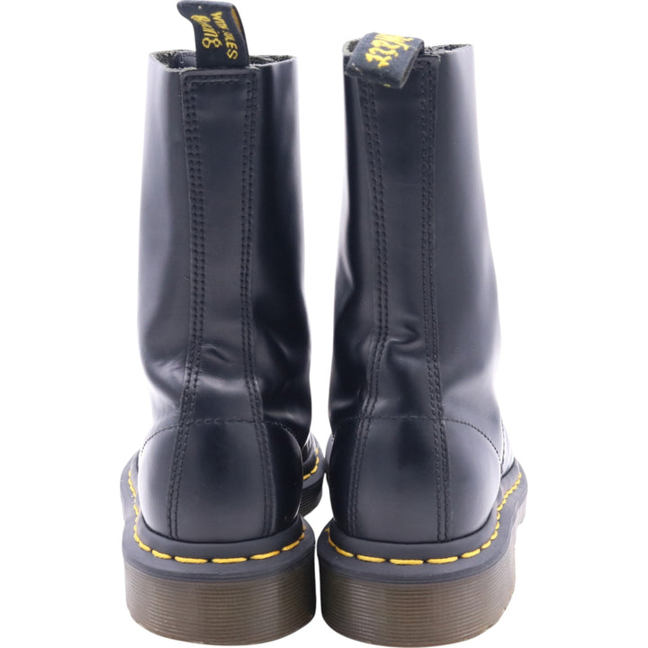 Dr. Martens 10 Hole Boots 4 Women's 22.5cm genuine leather black type Vintage Second Hand