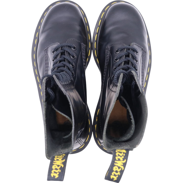 Dr. Martens 10 Hole Boots 4 Women's 22.5cm genuine leather black type Vintage Second Hand