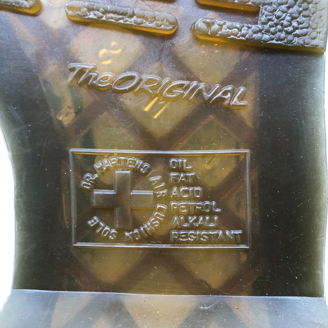 Dr. Martens 10 Hole Boots 4 Women's 22.5cm genuine leather black type Vintage Second Hand