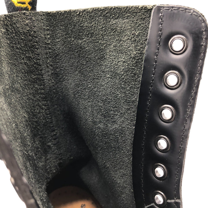 Dr. Martens 10 Hole Boots 4 Women's 22.5cm genuine leather black type Vintage Second Hand