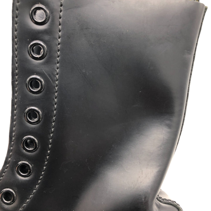 Dr. Martens 10 Hole Boots 4 Women's 22.5cm genuine leather black type Vintage Second Hand