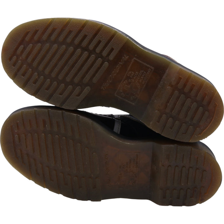 Dr. Martens National Flag Pattern 8 Hole Boots 3 Women's 21.5cm genuine leather red type Vintage Second Hand