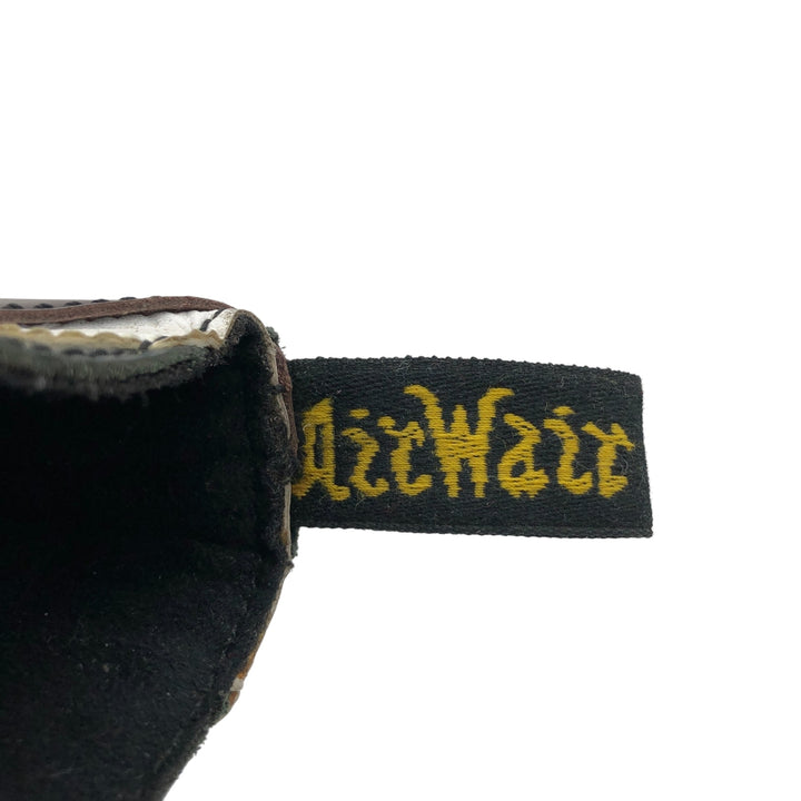 Dr. Martens National Flag Pattern 8 Hole Boots 3 Women's 21.5cm genuine leather red type Vintage Second Hand