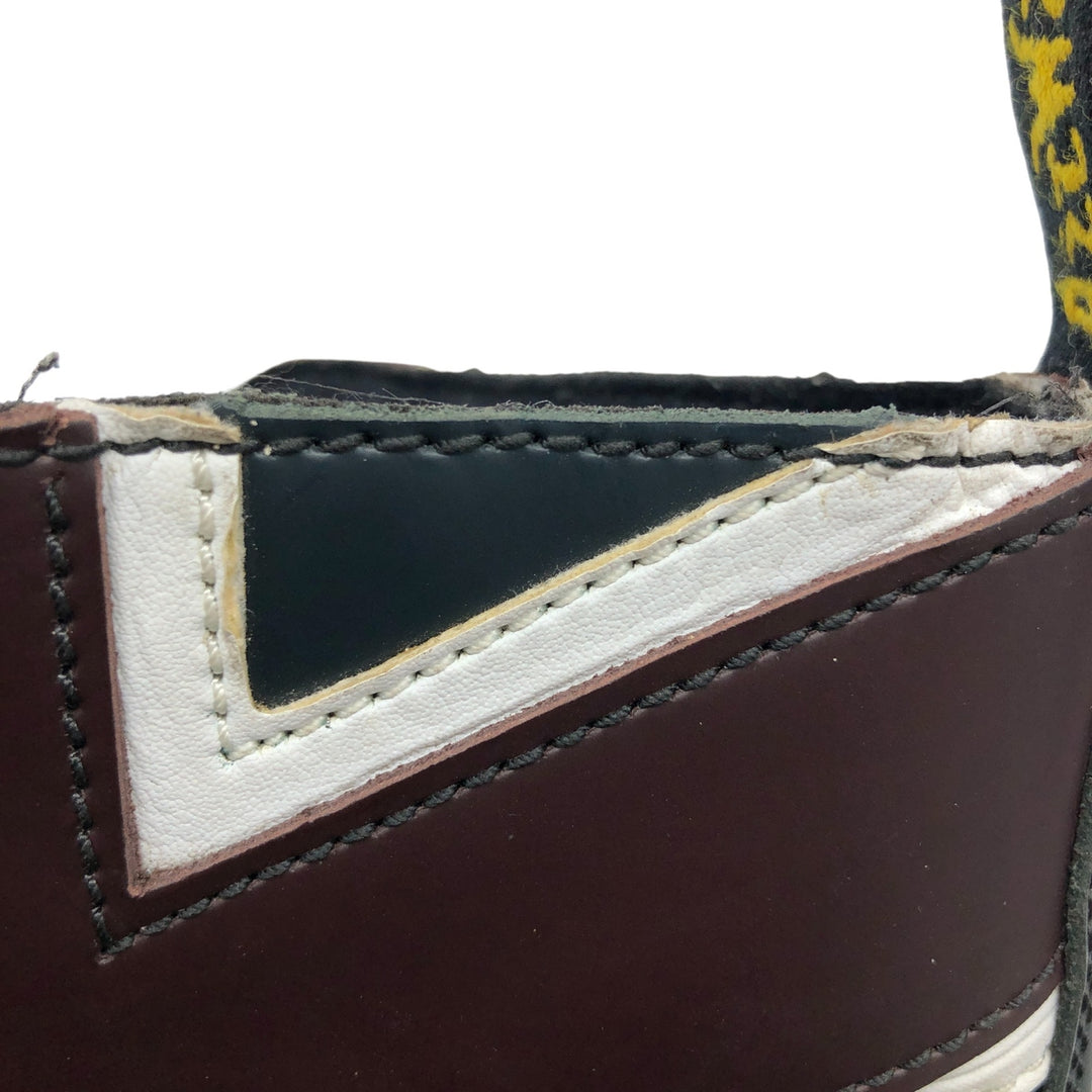 Dr. Martens National Flag Pattern 8 Hole Boots 3 Women's 21.5cm genuine leather red type Vintage Second Hand