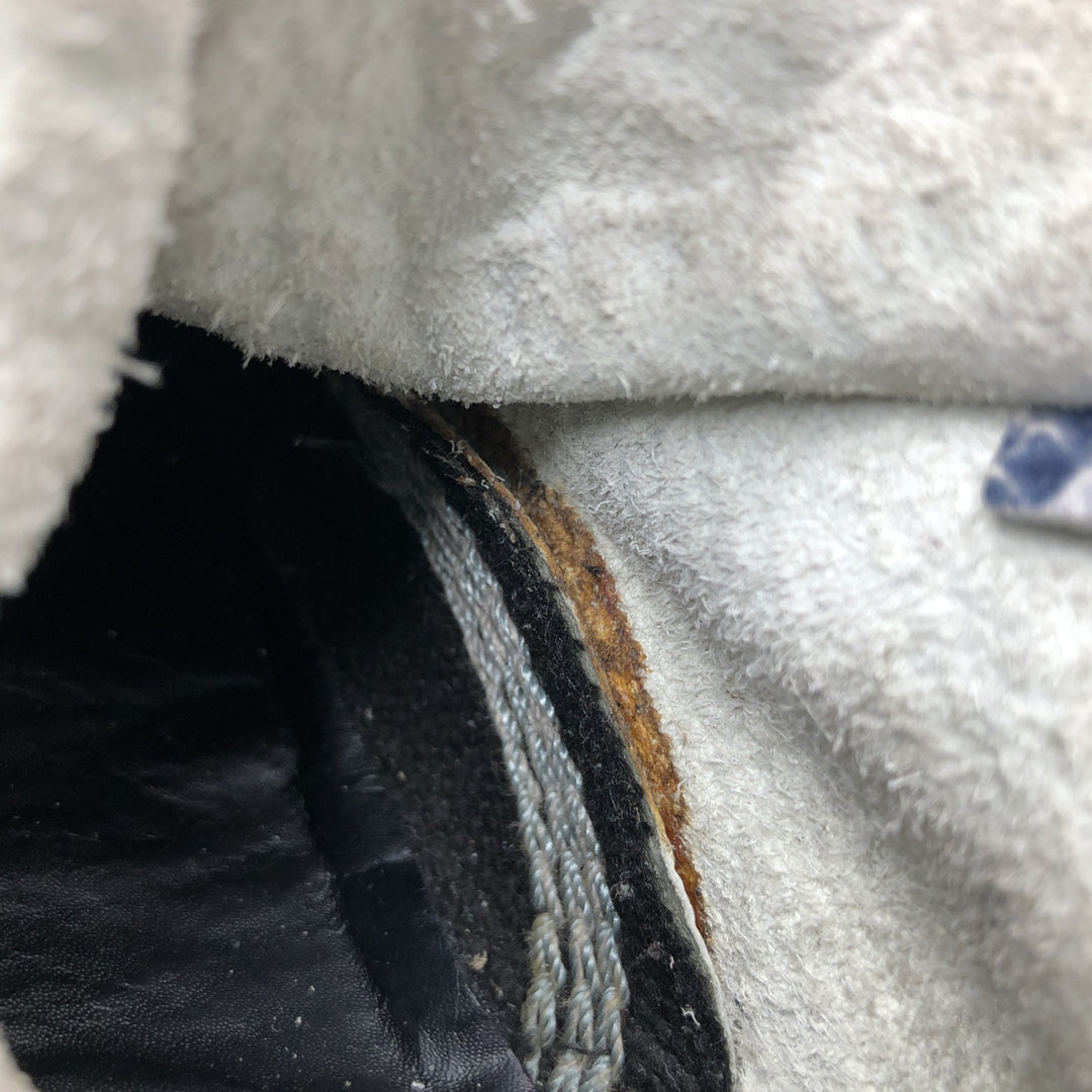 Dr. Martens Snake Pattern Python Pattern 8 Hole Boots Made in Thailand 4 Women's 23.0cm genuine leather blue type Vintage Second Hand