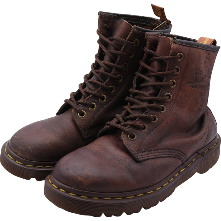 Dr. Martens 8-hole boots, made in the UK, size 4 1/2 Women's 23.0cm genuine leather brown type Vintage Second Hand