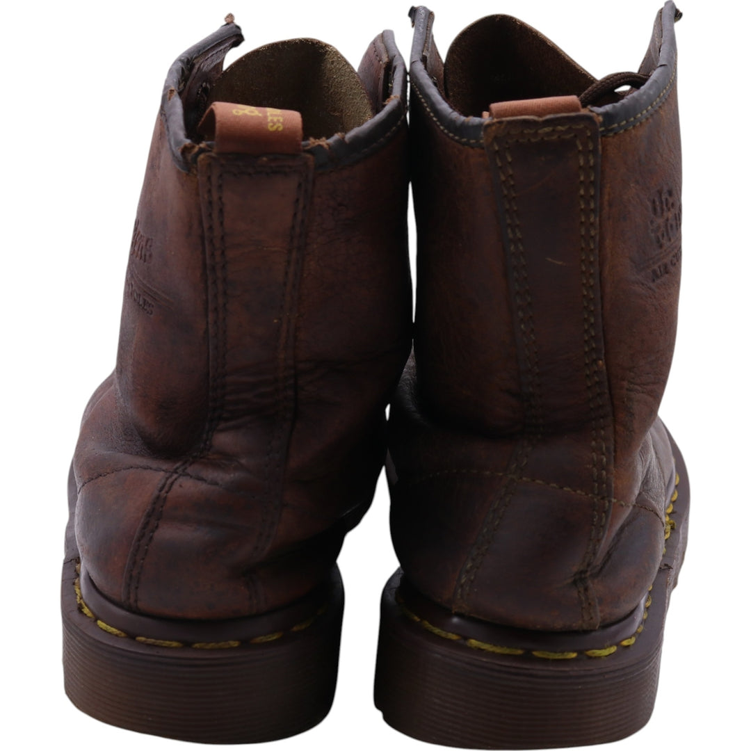 Dr. Martens 8-hole boots, made in the UK, size 4 1/2 Women's 23.0cm genuine leather brown type Vintage Second Hand