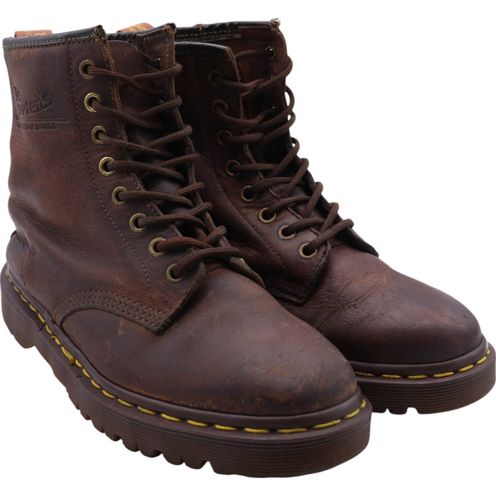 Dr. Martens 8-hole boots, made in the UK, size 4 1/2 Women's 23.0cm genuine leather brown type Vintage Second Hand