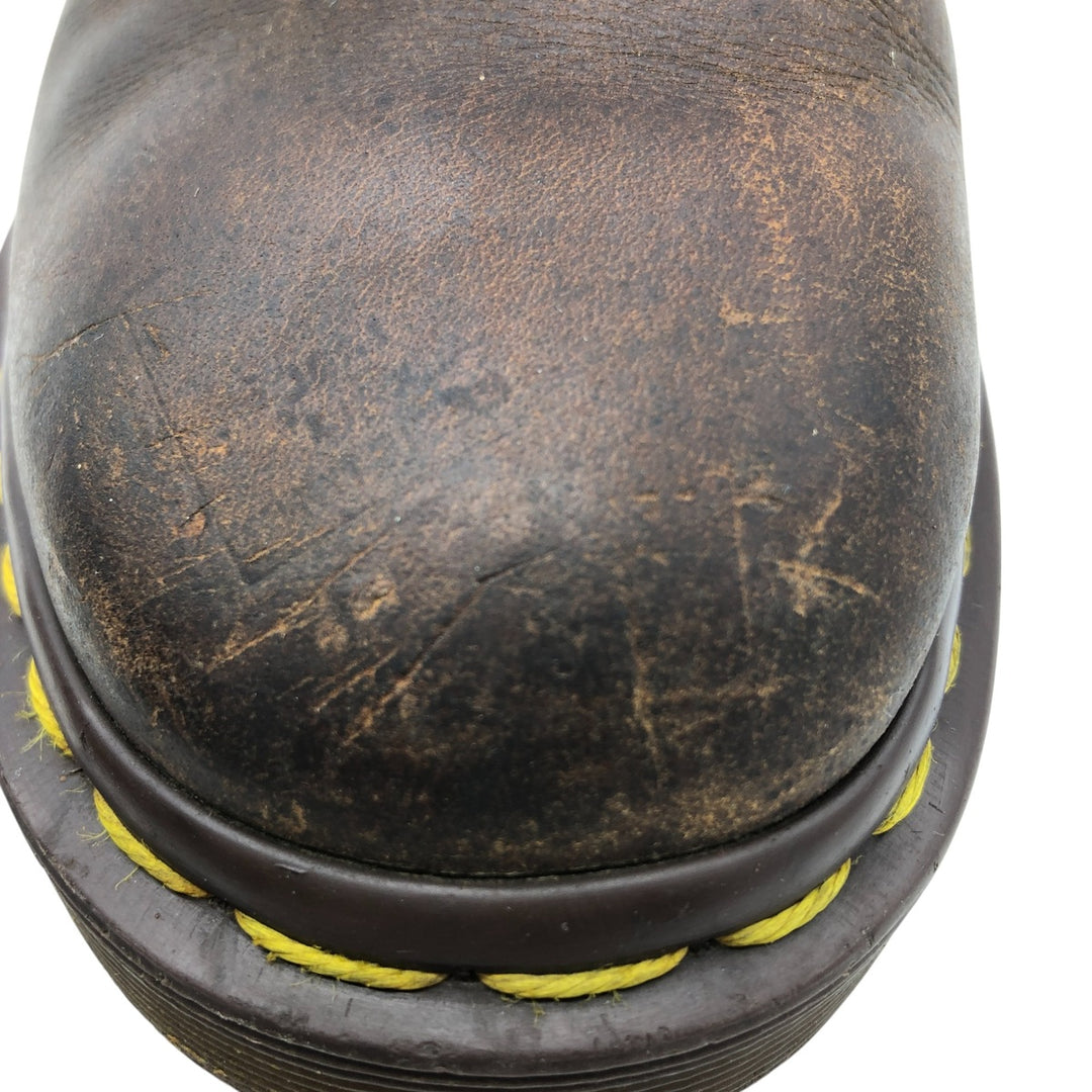 Dr. Martens 8-hole boots, made in the UK, size 4 1/2 Women's 23.0cm genuine leather brown type Vintage Second Hand
