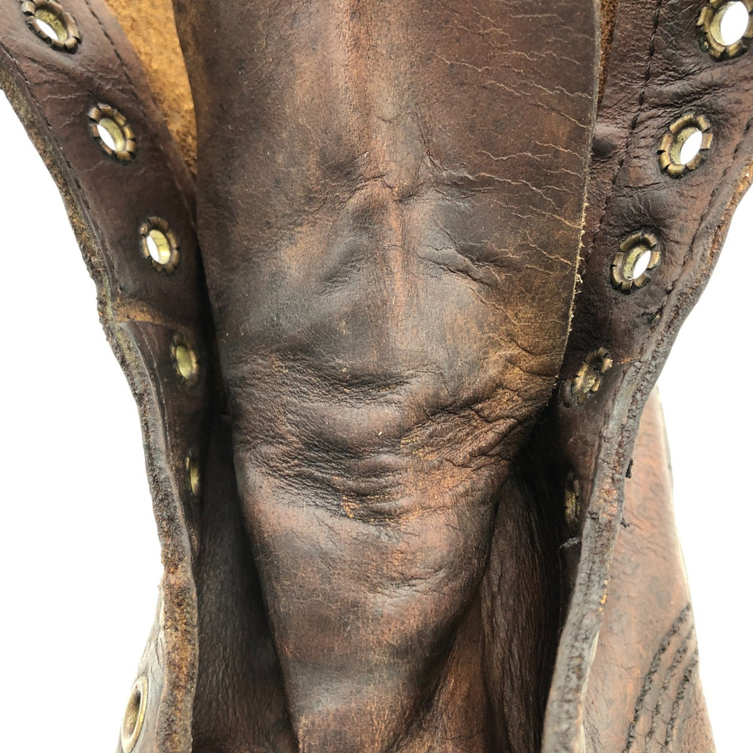 Dr. Martens 8-hole boots, made in the UK, size 4 1/2 Women's 23.0cm genuine leather brown type Vintage Second Hand
