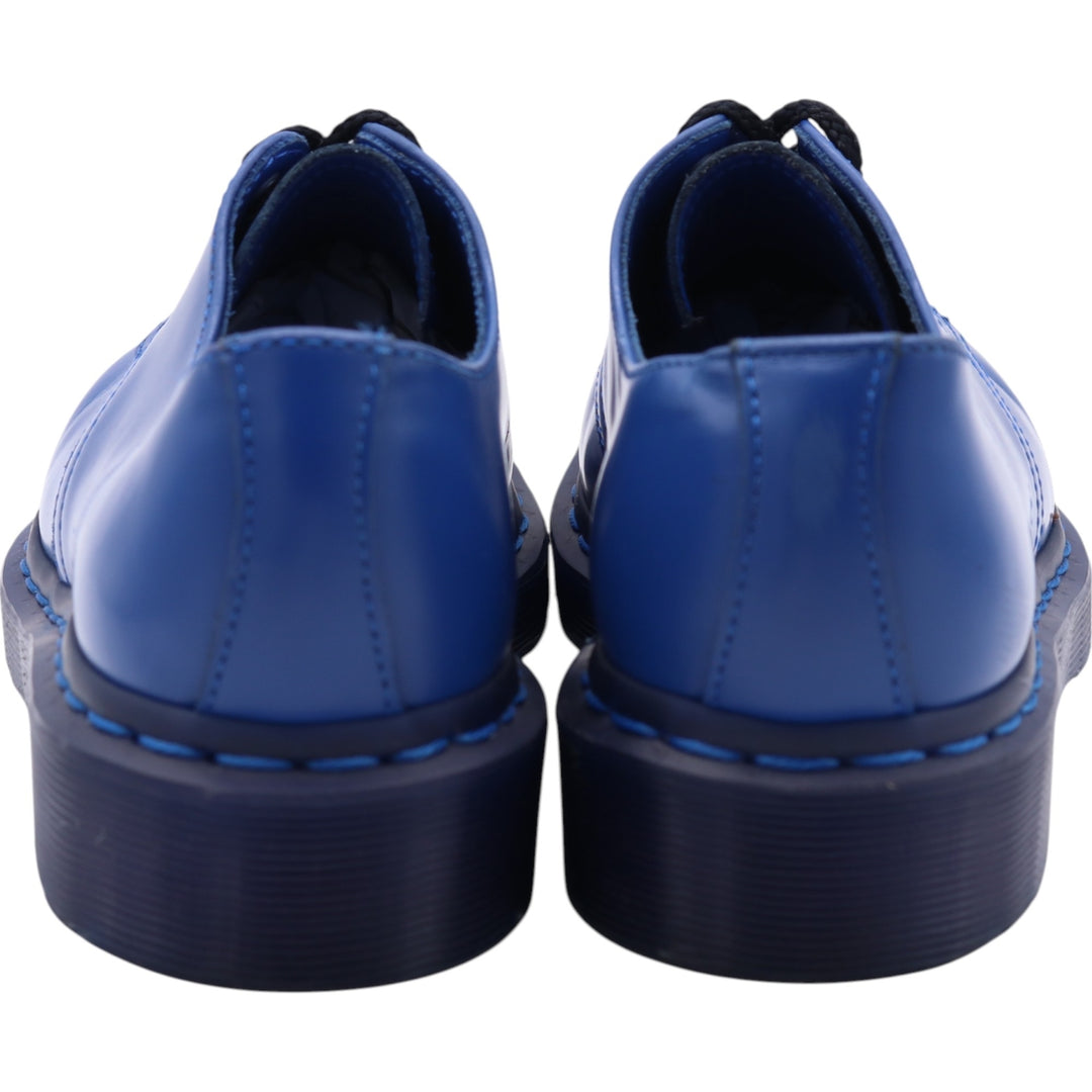 Dr. Martens 3-hole shoes 3 Women's 22.0cm genuine leather blue type Vintage Second Hand