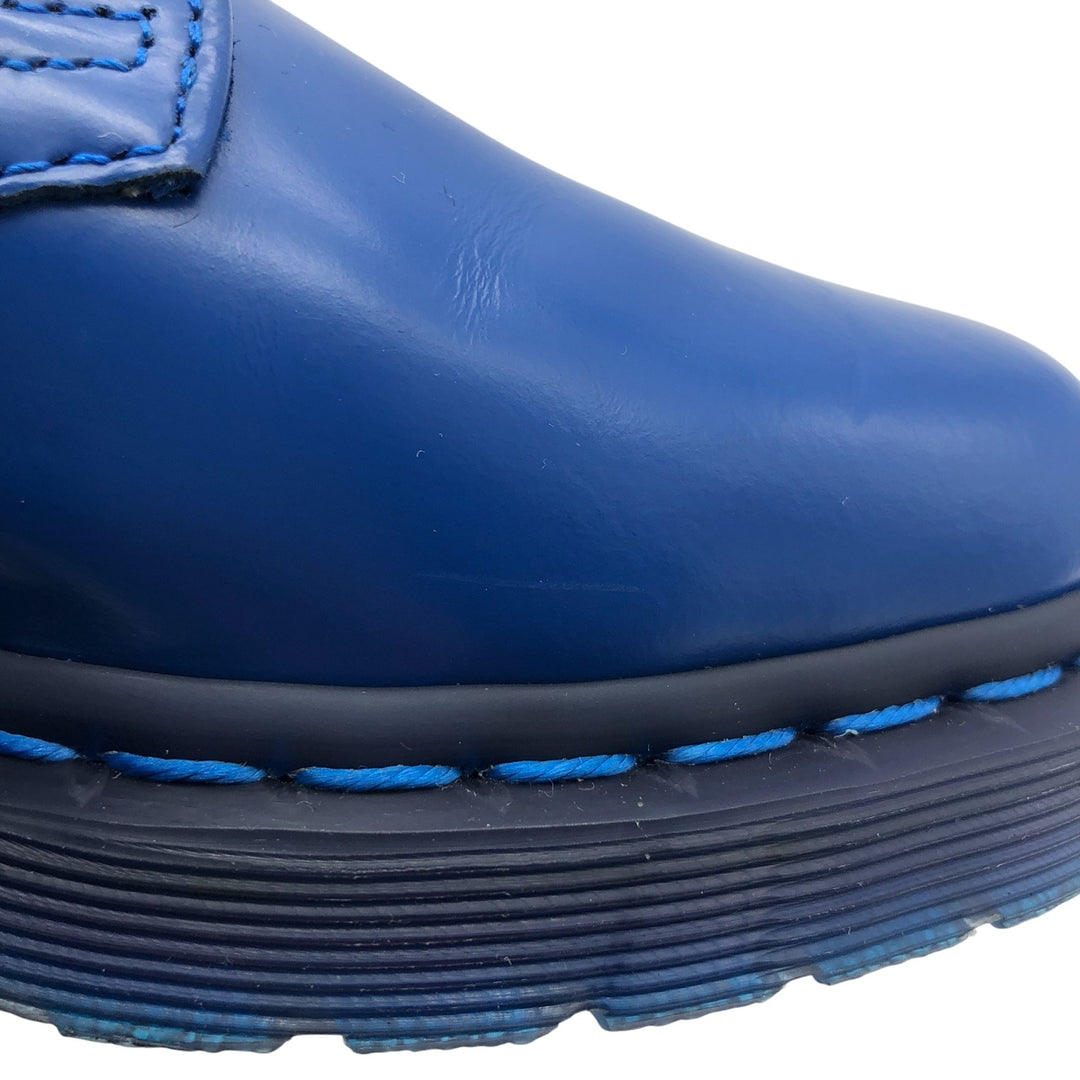 Dr. Martens 3-hole shoes 3 Women's 22.0cm genuine leather blue type Vintage Second Hand