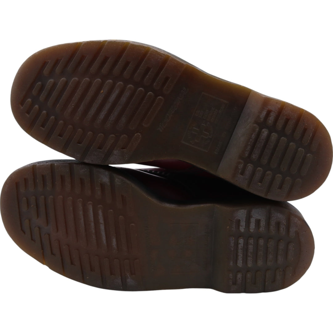 Dr. Martens 8-hole boots made in the UK 4 Women's 22.5cm genuine leather red type Vintage Second Hand