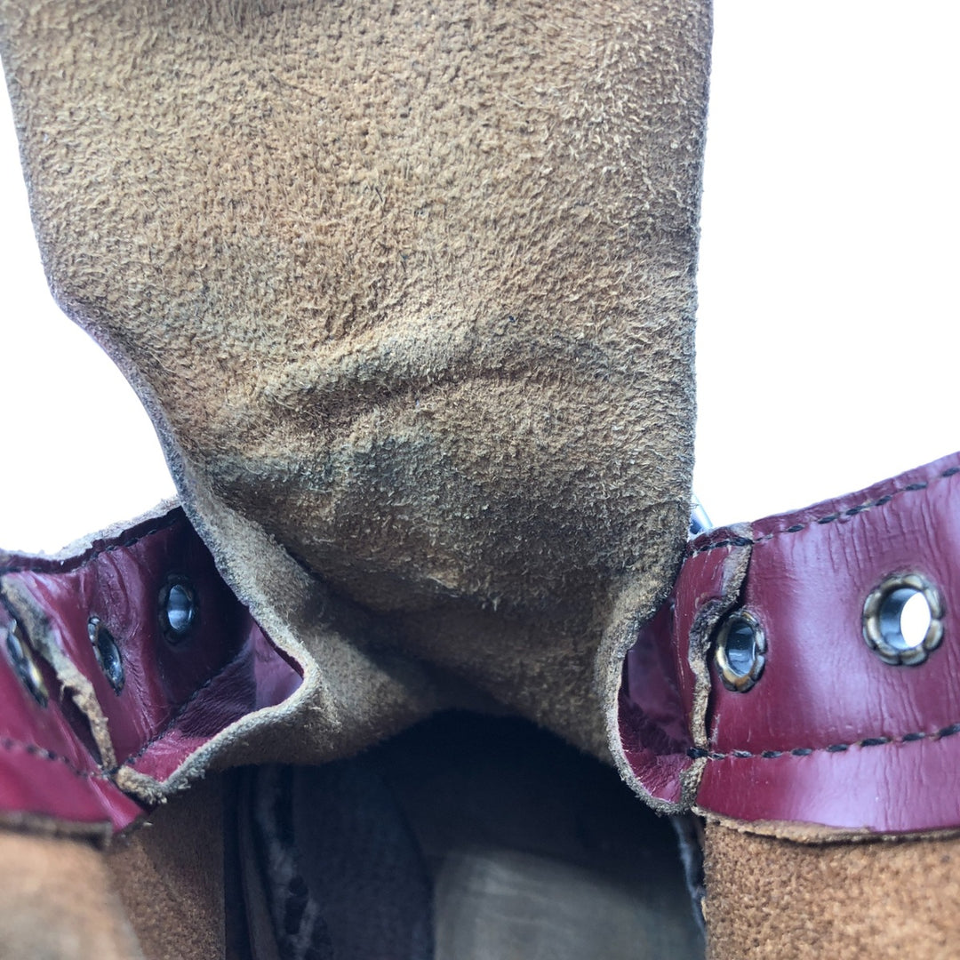 Dr. Martens 8-hole boots made in the UK 4 Women's 22.5cm genuine leather red type Vintage Second Hand