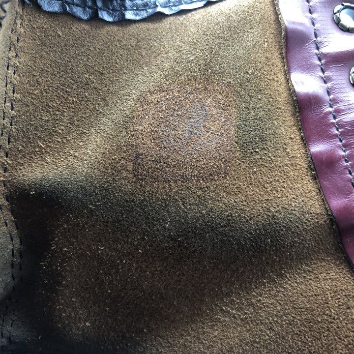 Dr. Martens 8-hole boots made in the UK 4 Women's 22.5cm genuine leather red type Vintage Second Hand