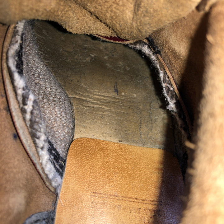 Dr. Martens 8-hole boots made in the UK 4 Women's 22.5cm genuine leather red type Vintage Second Hand