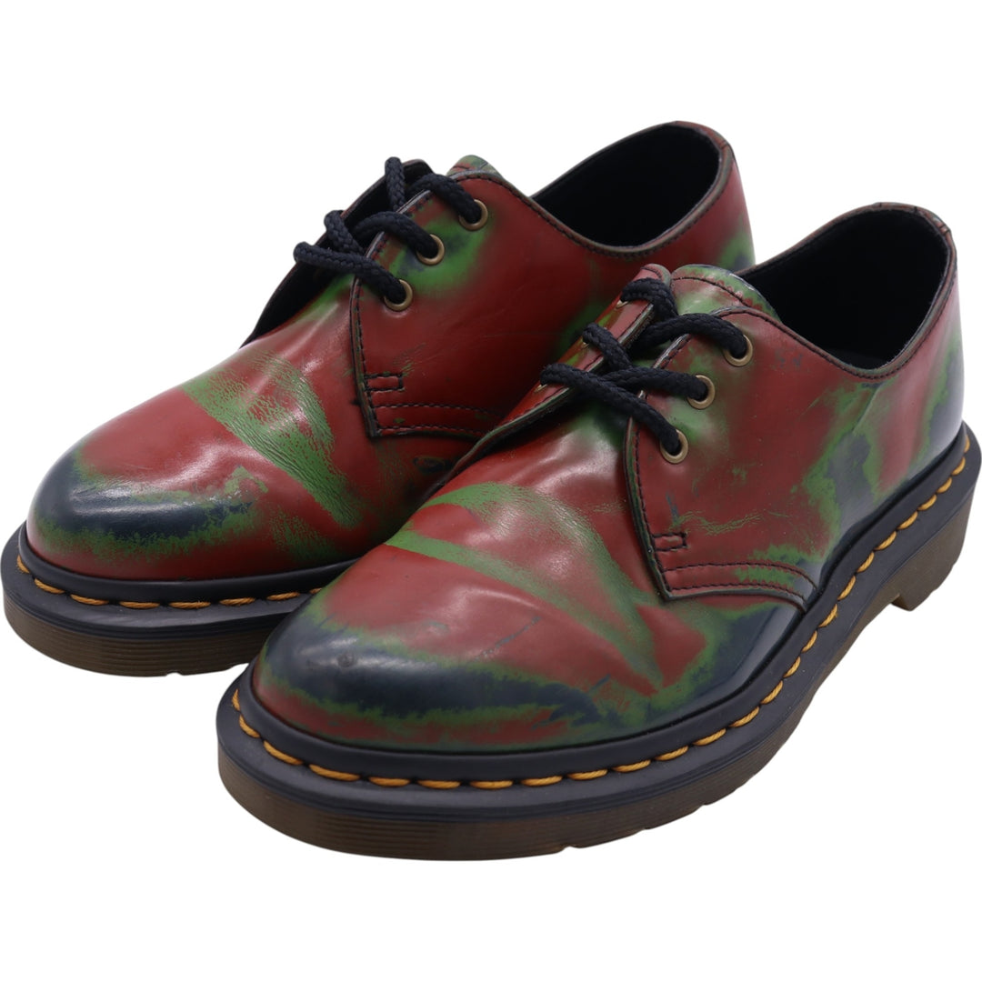 Dr. Martens 3-hole shoes 4 Women's 23.0cm genuine leather red type Vintage Second Hand