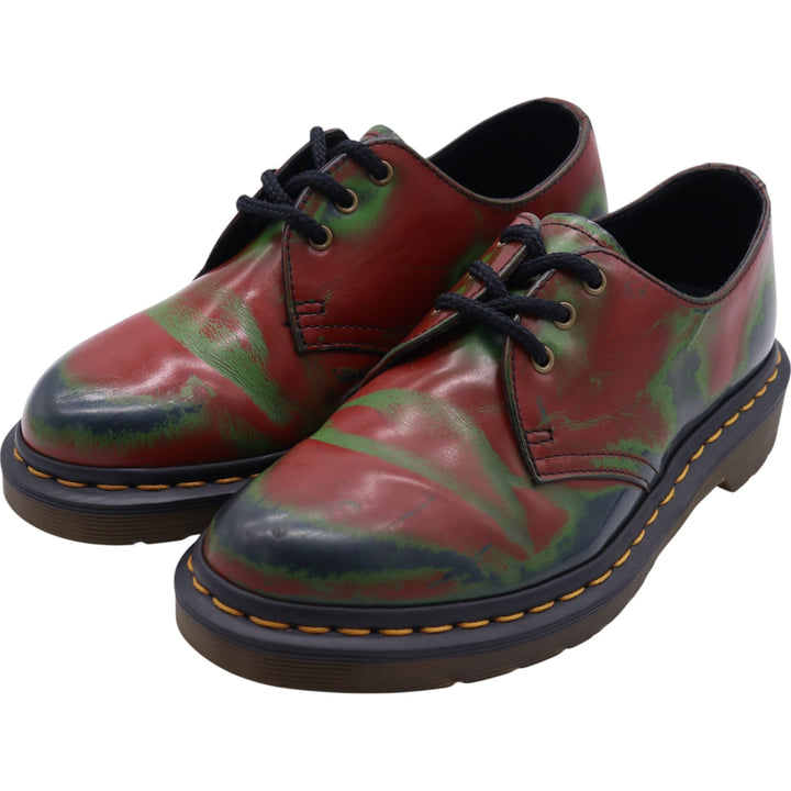 Dr. Martens 3-hole shoes 4 Women's 23.0cm genuine leather red type Vintage Second Hand