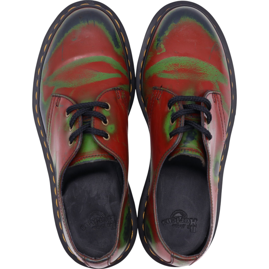 Dr. Martens 3-hole shoes 4 Women's 23.0cm genuine leather red type Vintage Second Hand