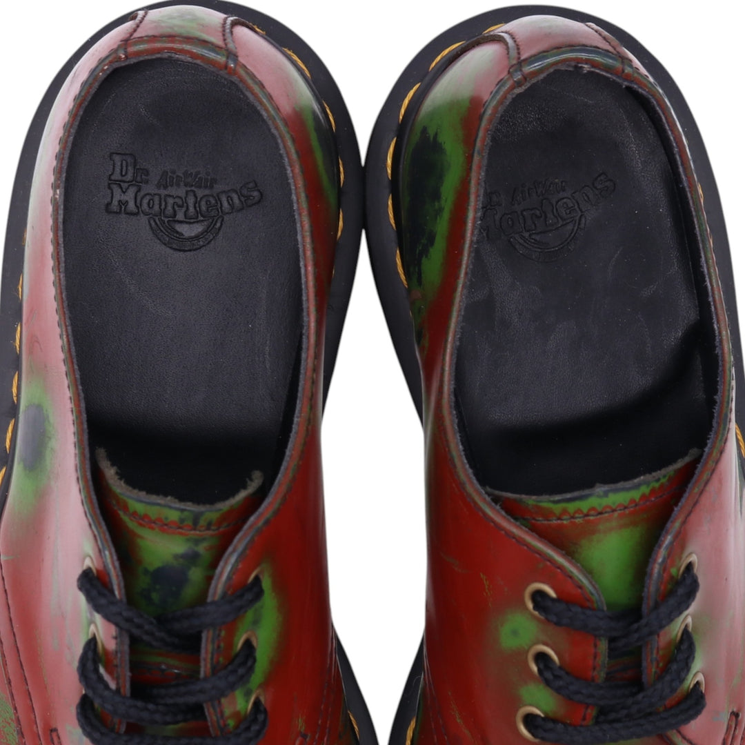 Dr. Martens 3-hole shoes 4 Women's 23.0cm genuine leather red type Vintage Second Hand