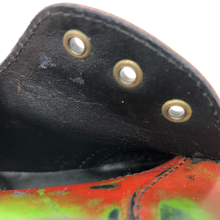 Dr. Martens 3-hole shoes 4 Women's 23.0cm genuine leather red type Vintage Second Hand