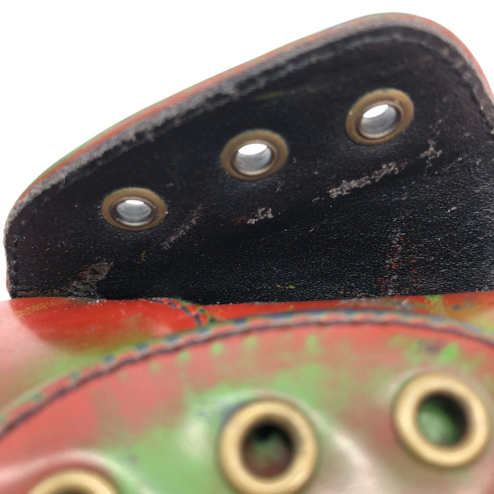 Dr. Martens 3-hole shoes 4 Women's 23.0cm genuine leather red type Vintage Second Hand