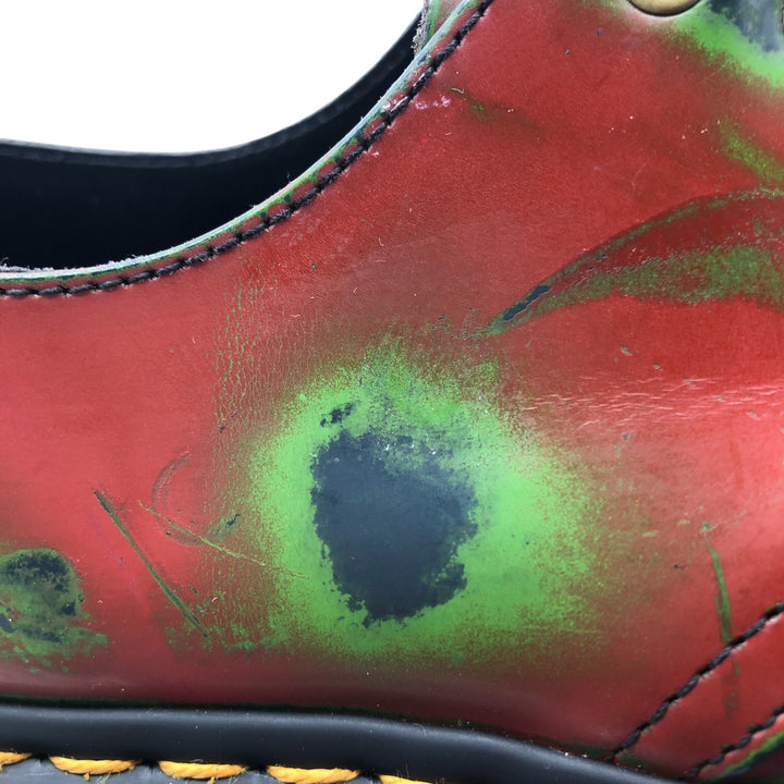 Dr. Martens 3-hole shoes 4 Women's 23.0cm genuine leather red type Vintage Second Hand