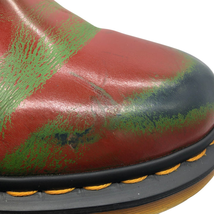 Dr. Martens 3-hole shoes 4 Women's 23.0cm genuine leather red type Vintage Second Hand
