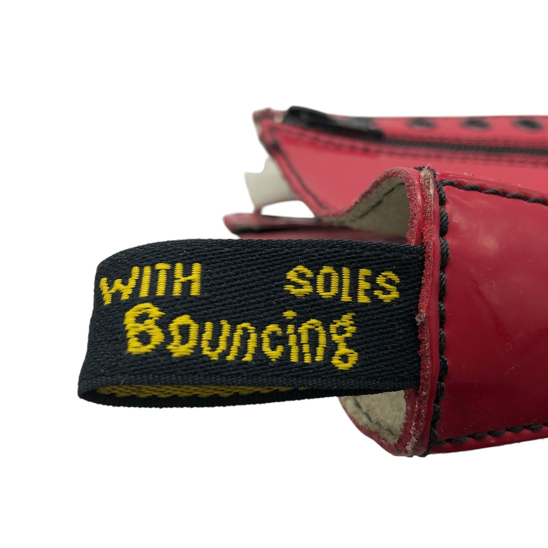 Dr. Martens Side Zip 14 Hole Boots 5 Women's 24.0cm genuine leather red type Vintage Second Hand