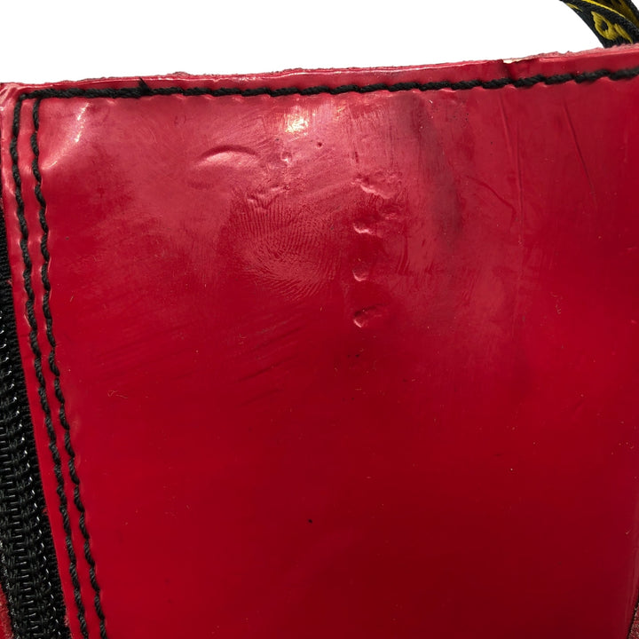 Dr. Martens Side Zip 14 Hole Boots 5 Women's 24.0cm genuine leather red type Vintage Second Hand