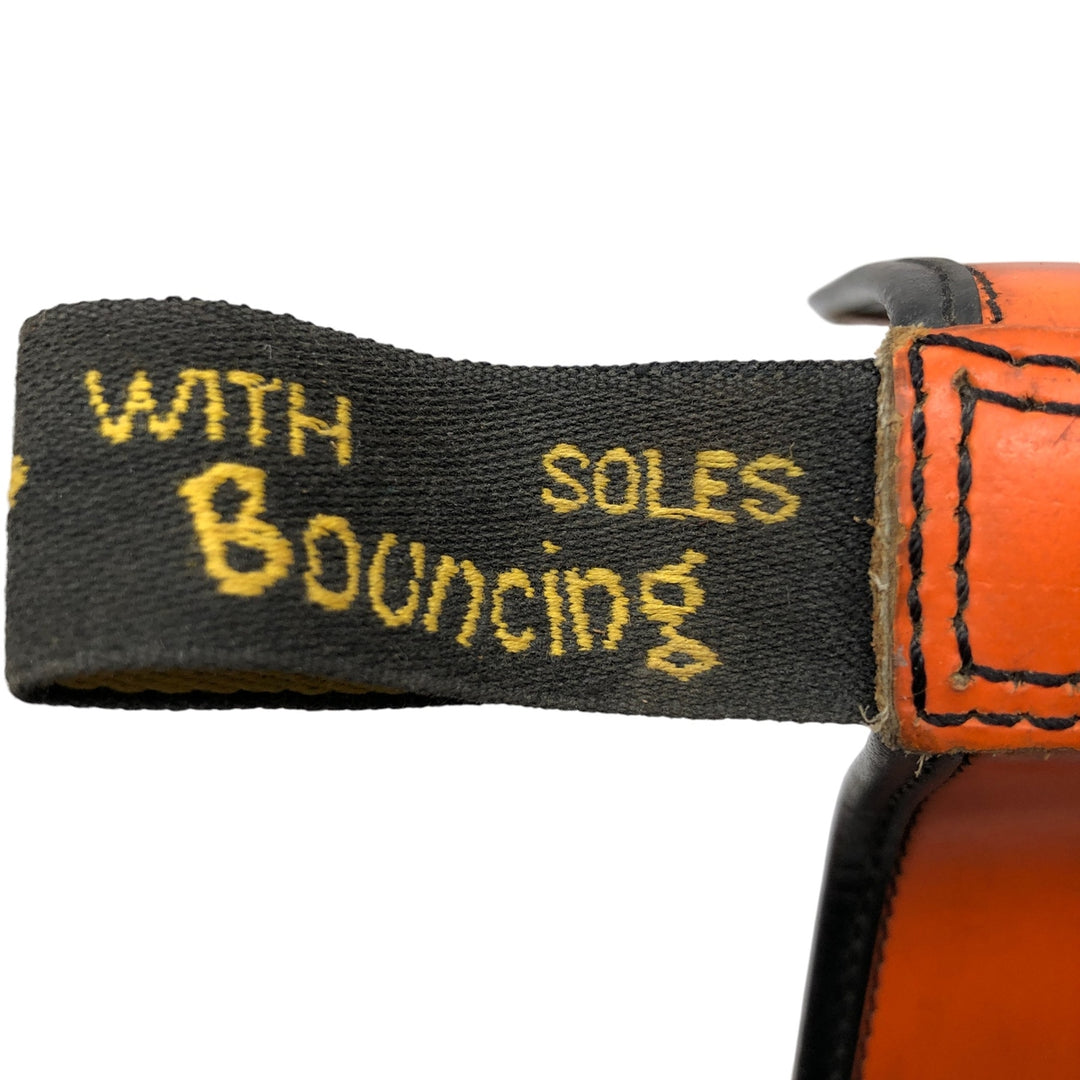 Dr. Martens 8-hole boots made in the UK 6 Women's 25.0cm genuine leather orange type Vintage Second Hand