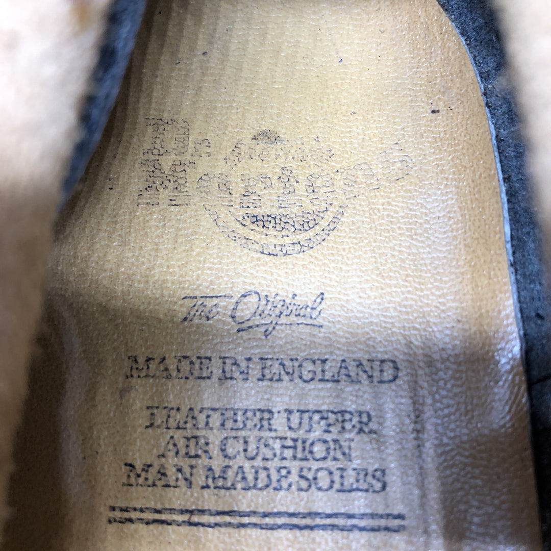 Dr. Martens 8-hole boots made in the UK 6 Women's 25.0cm genuine leather navy blue type Vintage Second Hand