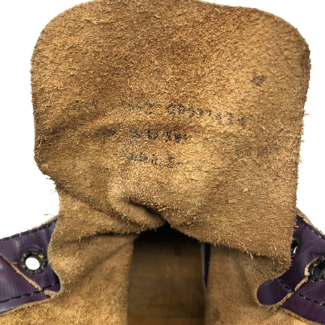 Dr. Martens 8-hole boots made in the UK 6 Women's 25.0cm genuine leather navy blue type Vintage Second Hand