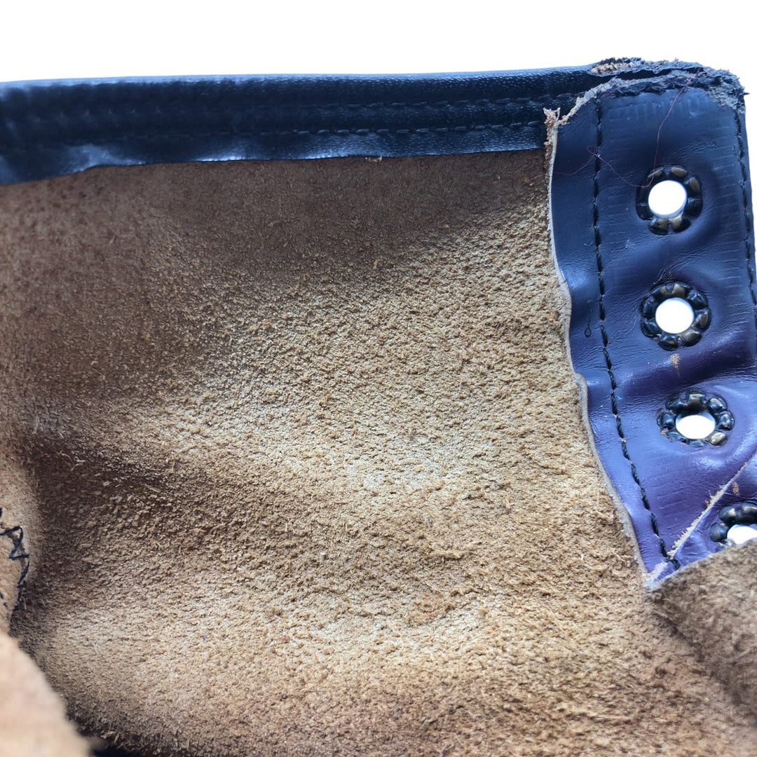 Dr. Martens 8-hole boots made in the UK 6 Women's 25.0cm genuine leather navy blue type Vintage Second Hand