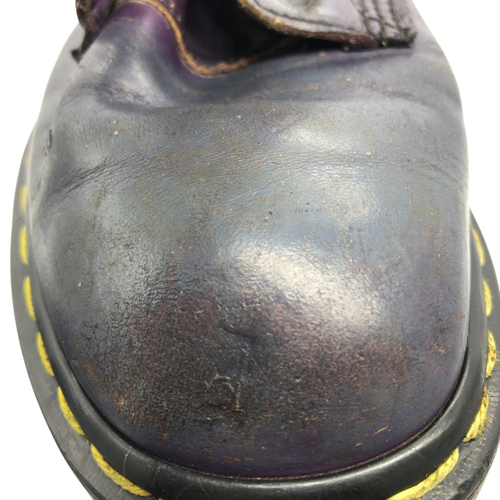 Dr. Martens 8-hole boots made in the UK 6 Women's 25.0cm genuine leather navy blue type Vintage Second Hand