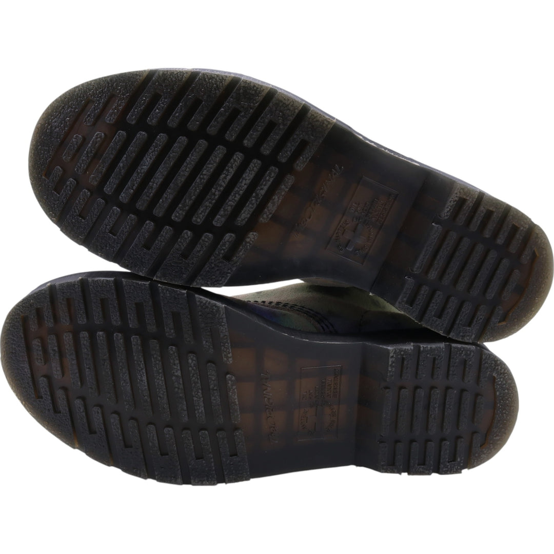 Dr. Martens All-over print suede 8-hole boots 5 Women's 24.0cm suede multicolor Vintage Second Hand