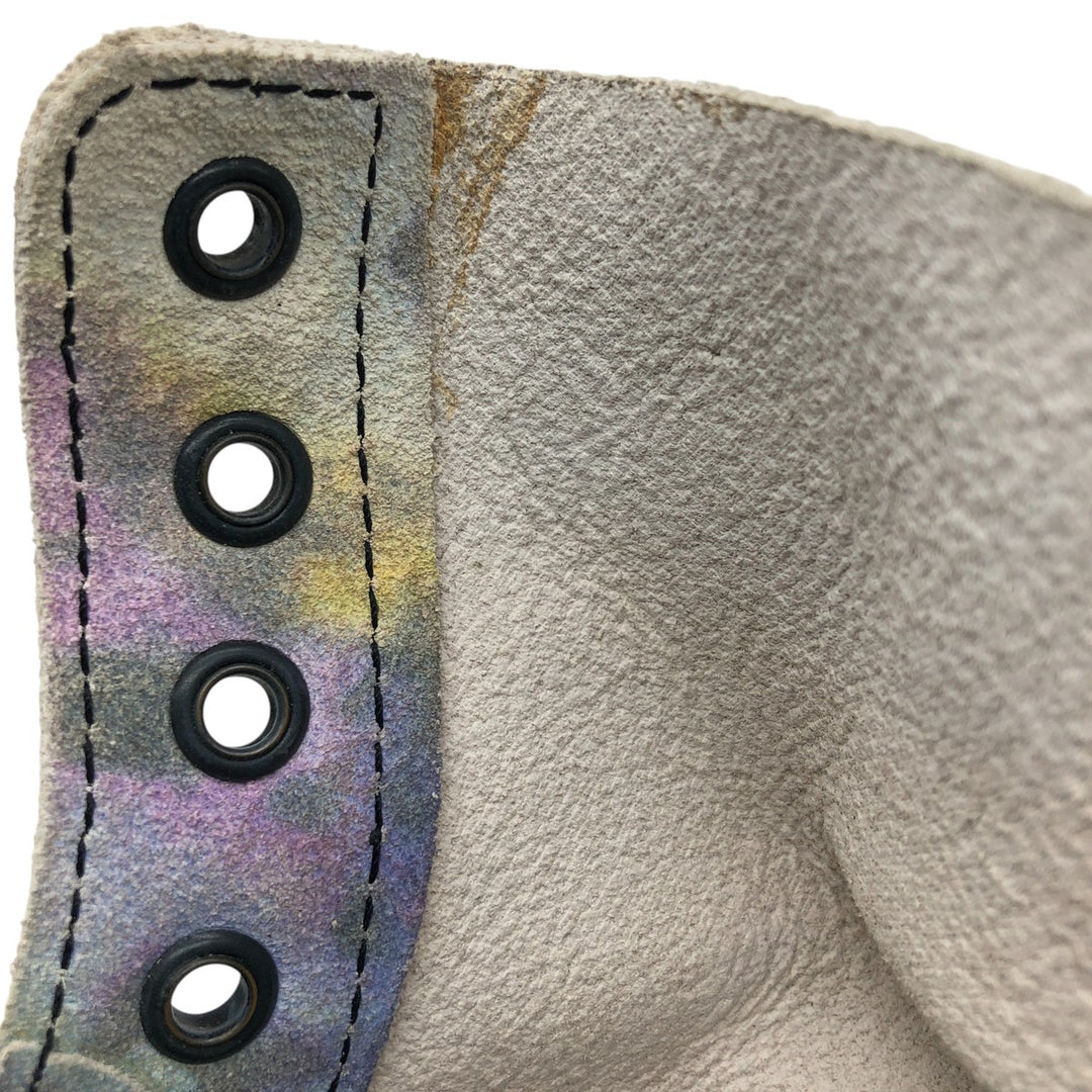 Dr. Martens All-over print suede 8-hole boots 5 Women's 24.0cm suede multicolor Vintage Second Hand